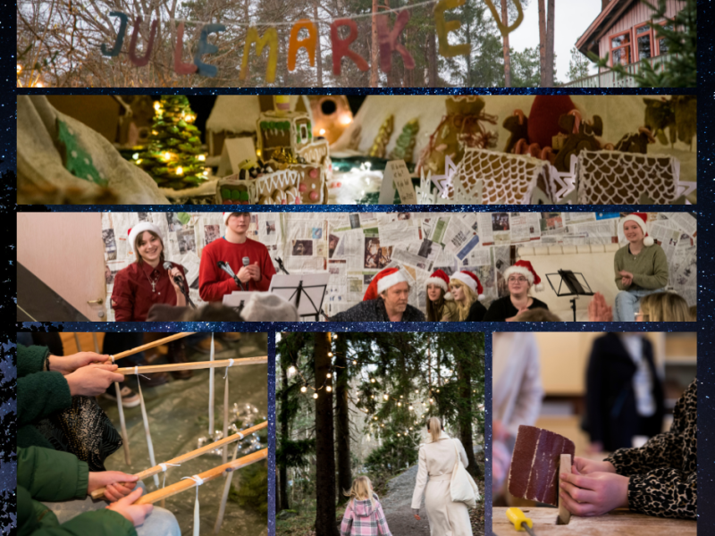 Velkommen til vårt julemarked lørdag 22.novebmer, kl. 11.00 – 17.00
